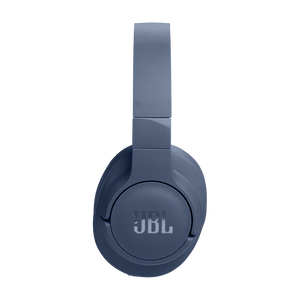 JBL Tune 770NC - Blue - Adaptive Noise Cancelling Wireless Over-Ear Headphones - Left